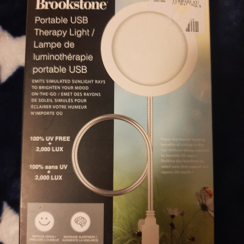 Brookstone Portable USB Therapy light